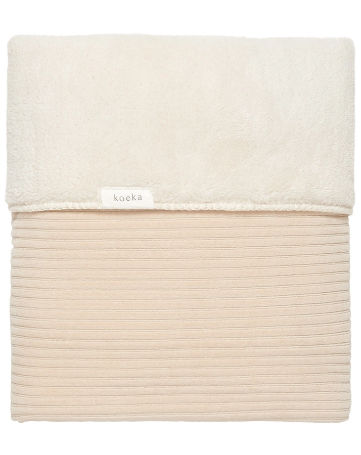 Babydecke VIK TEDDY (75x100) in sand