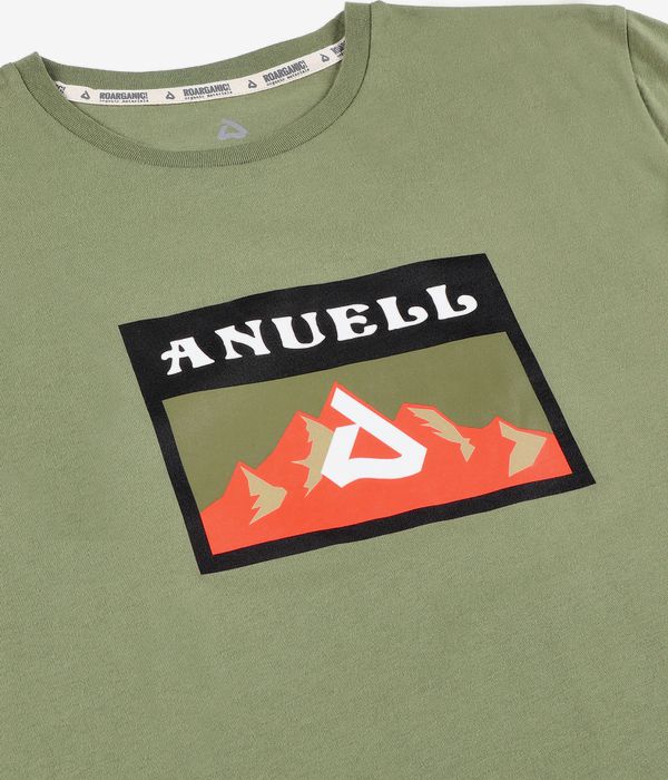Anuell Crater Mons Organic T-Shirt (olive)
