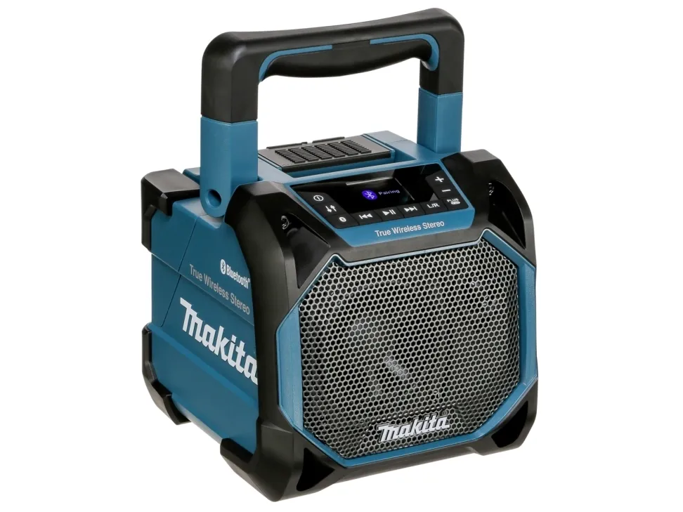 Makita DMR203 - Højttaler - til transportabel brug - trådløs - Bluetooth - 10 Watt - 2-vejs - Uden batteri og lader