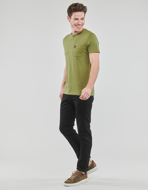 Timberland - SS DUNSTAN RIVER POCKET TEE SLIM - Kaki