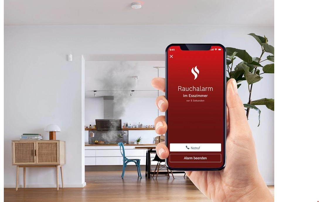 Smart Home Rauchwarnmelder II - WeissIntelligenter Rauchmelder