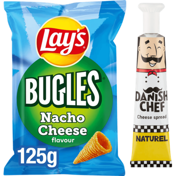 Bugles en Danish Chef Cheese