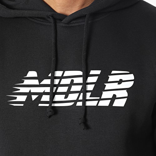Sweat Capuche MDLR Noir Blanc