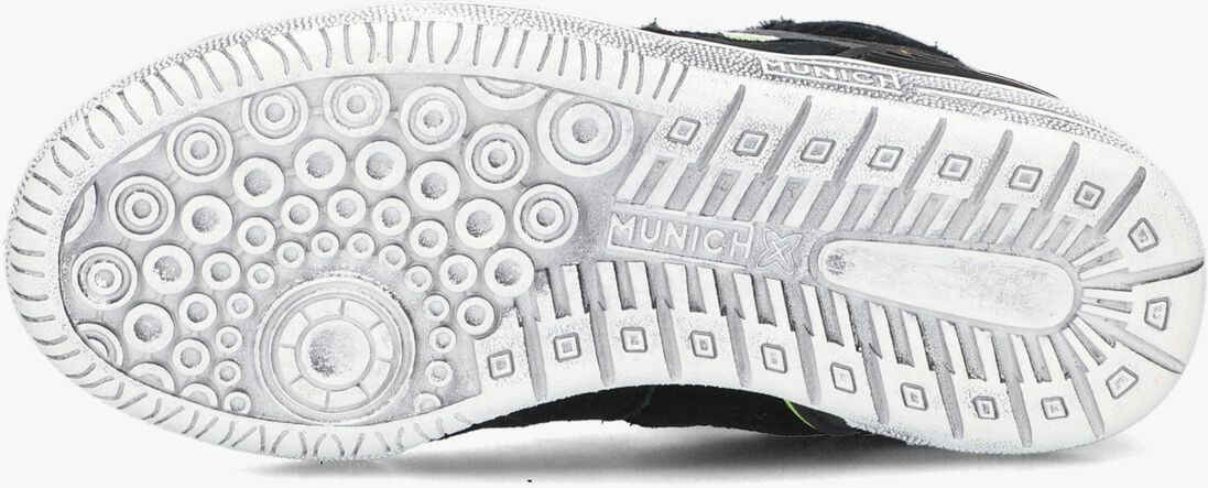 MUNICH zwarte munich hoge sneaker g3 boot velcro