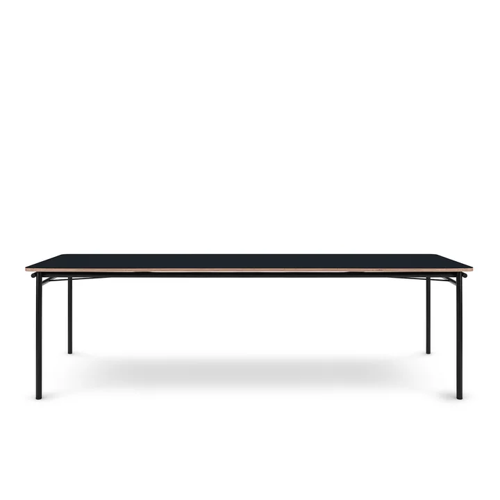 Eva Solo - Taffel Esstisch (ausziehbar), 90 x 200-320 cm, nero
