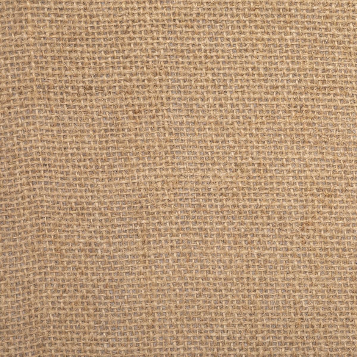 COFFRE NON TISSE JUTE ET POMPONS