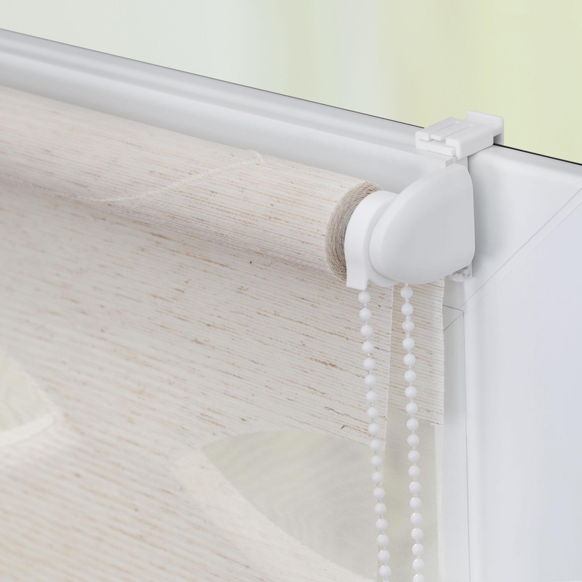 LICHTBLICK ORIGINAL Doppelrollo »Duo Rollo Klemmfix Ellipse« Lichtschutz ohne Bohren im Fixmass
