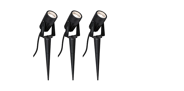 Kit spot extérieur Link+Light 3x3,5W IP67 3000K 12V Paulmann