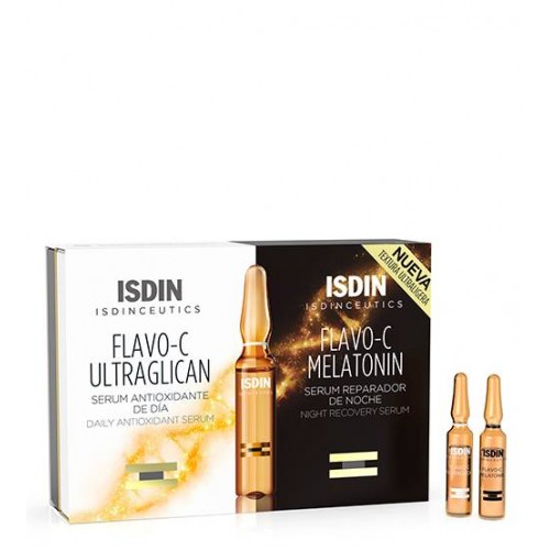 ISDIN Isdinceutics Flavo-C Ultraglican 10x2ml   Flavo-C Melatonin 10x2ml