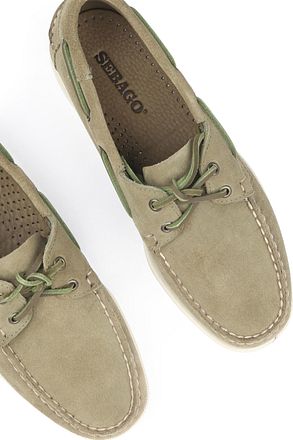 Sebago Schoenen Portland Groen 7111PTW-Green Military kopen