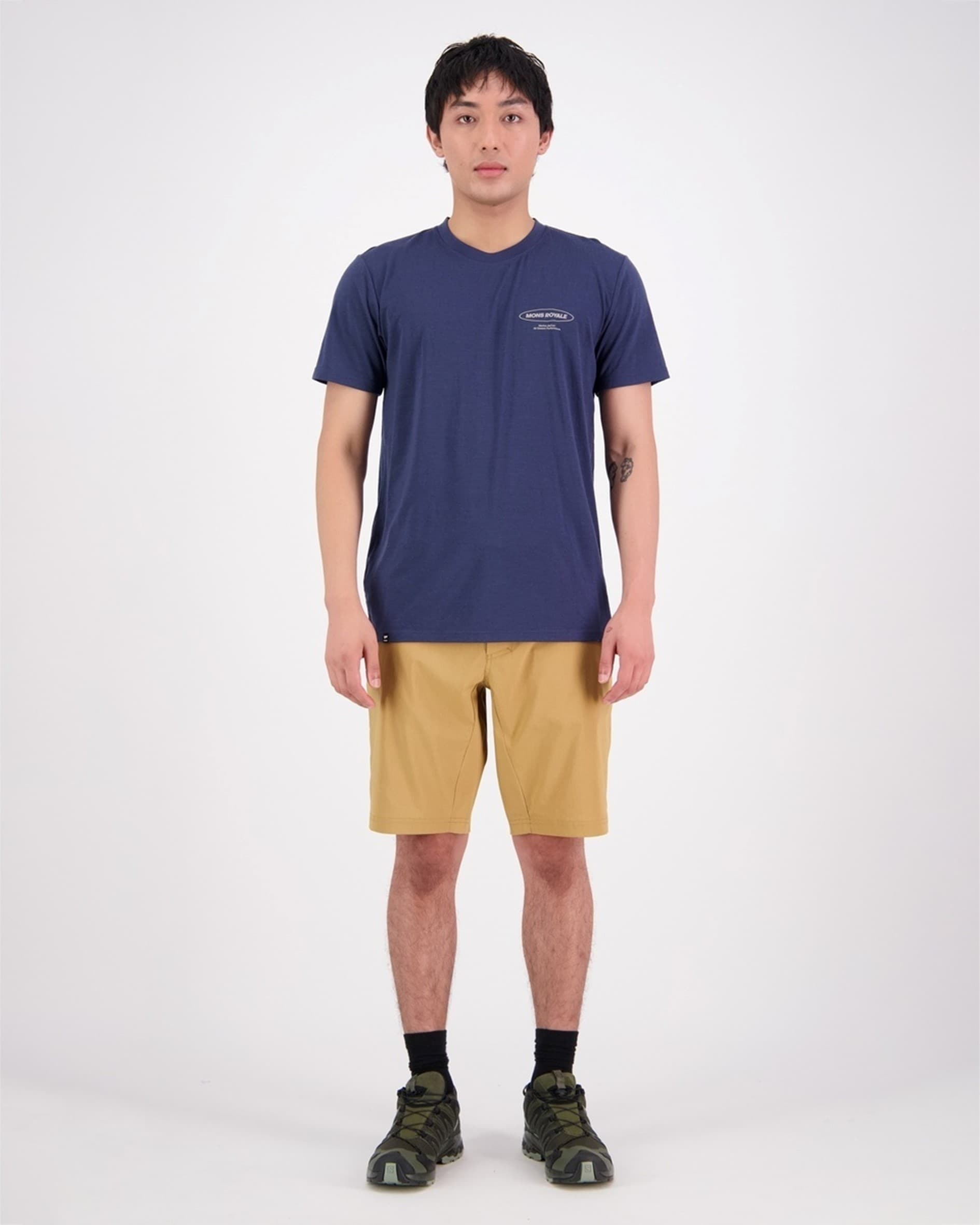 Mons Royale Icon Merino T-shirt<br>Utrolig behagelig t-skjorte i myk merinoull!