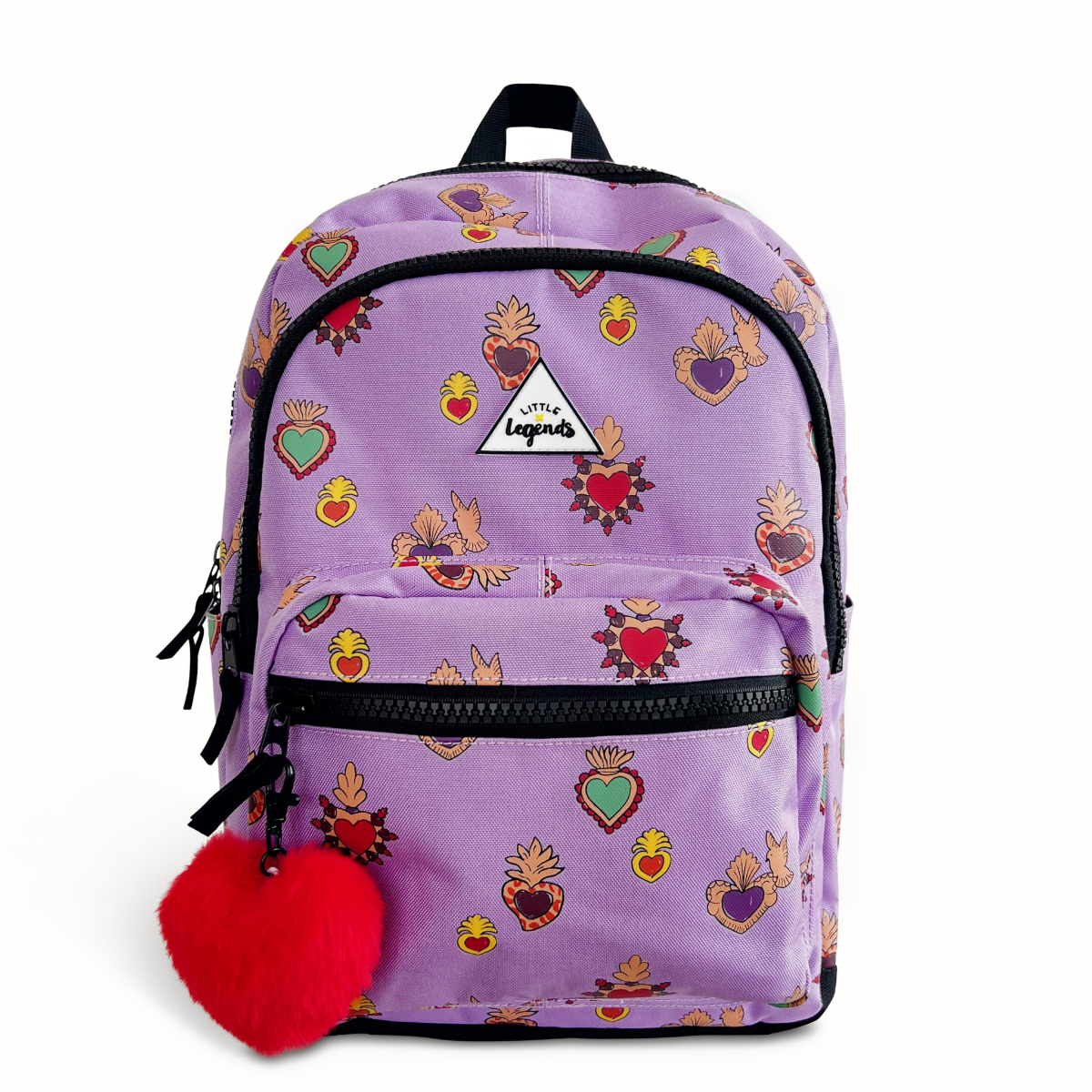 Little Legends Rugzak Milagros heart lilac L