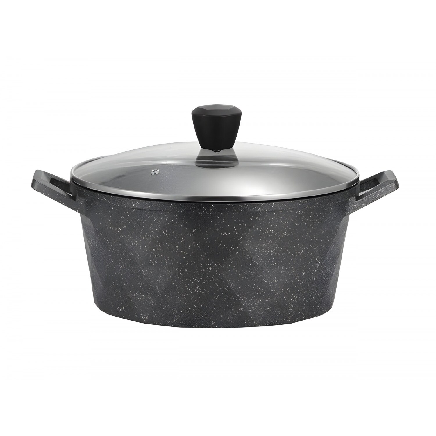 12-Teilig Kochtopf Set Grau