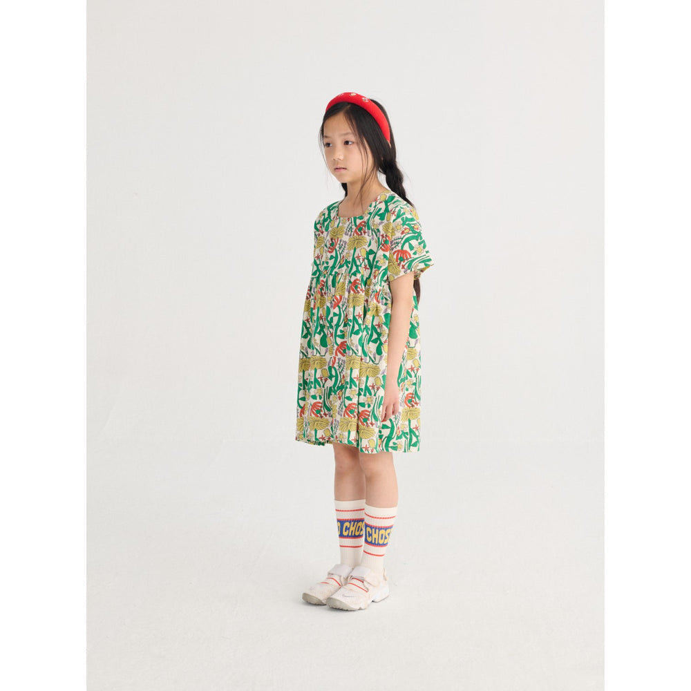 Køb Bobo Choses Offwhite Farve Herbalist All Over Woven Kjole
