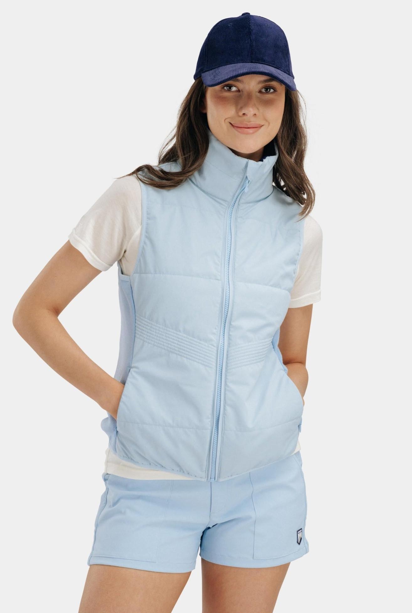 Rena Vest Dame Light Sky