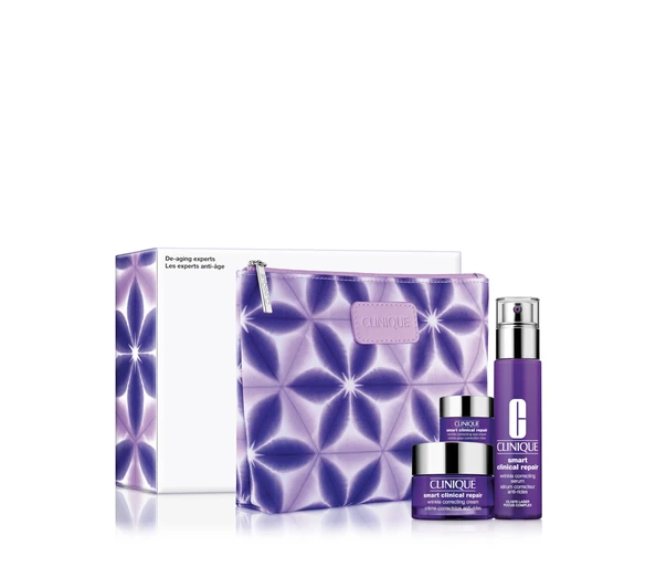 Clinique Smart Serum De-Aging Skincare Experts Set