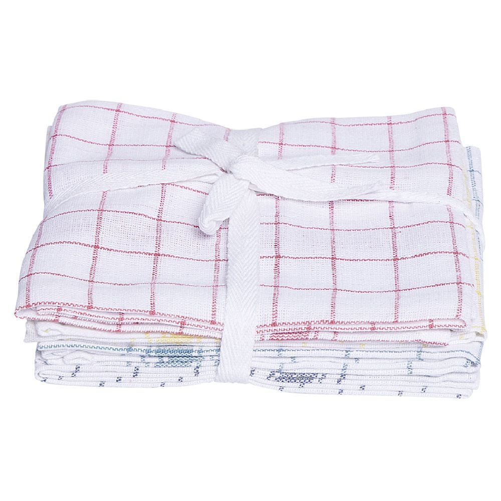 Torchon 100% coton x4
