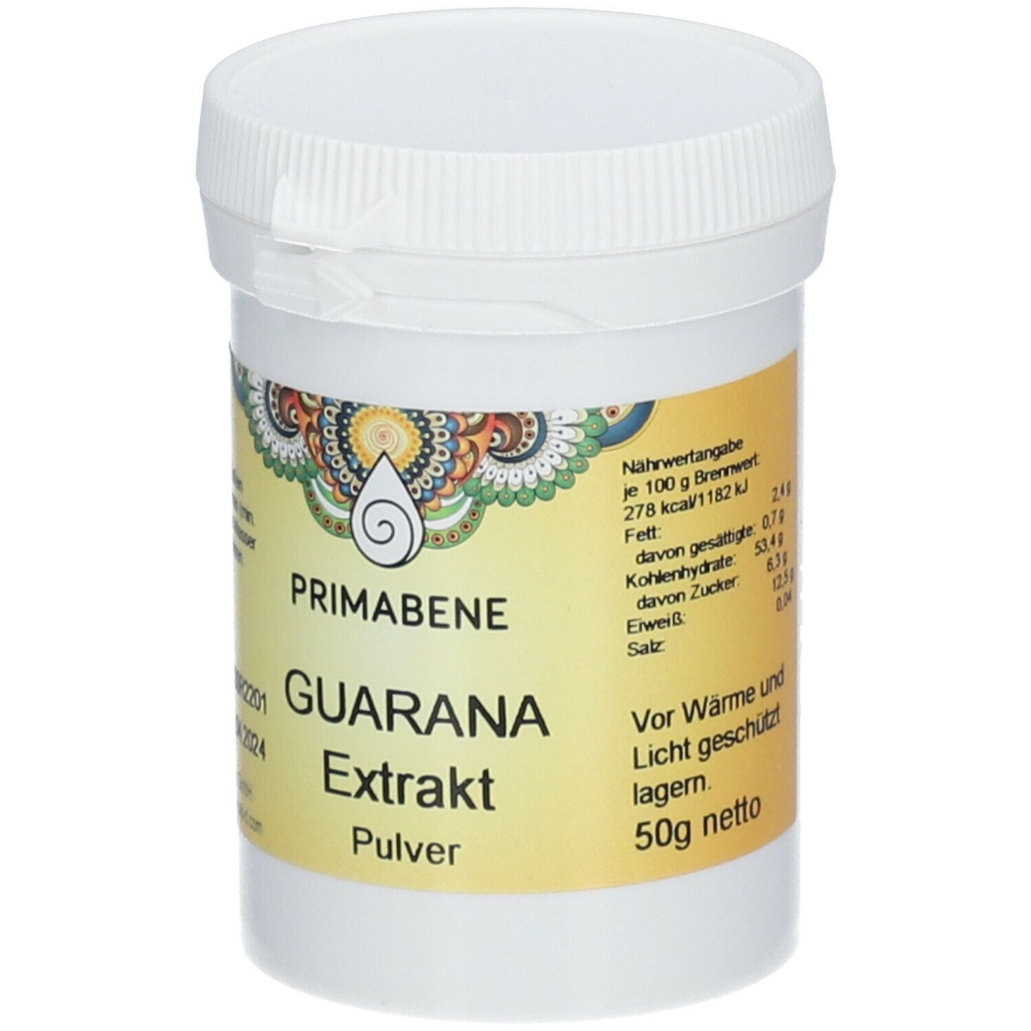 PRIMABENE Guarana Extrakt Pulver