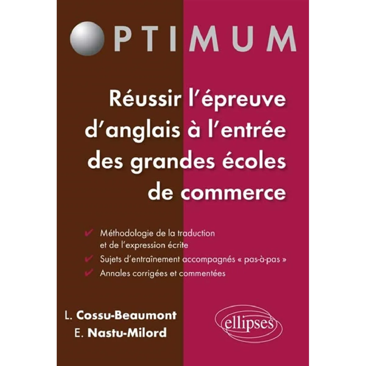 Réussir l'épreuve d'anglais à l'entrée des grandes écoles de commerce · Occasion