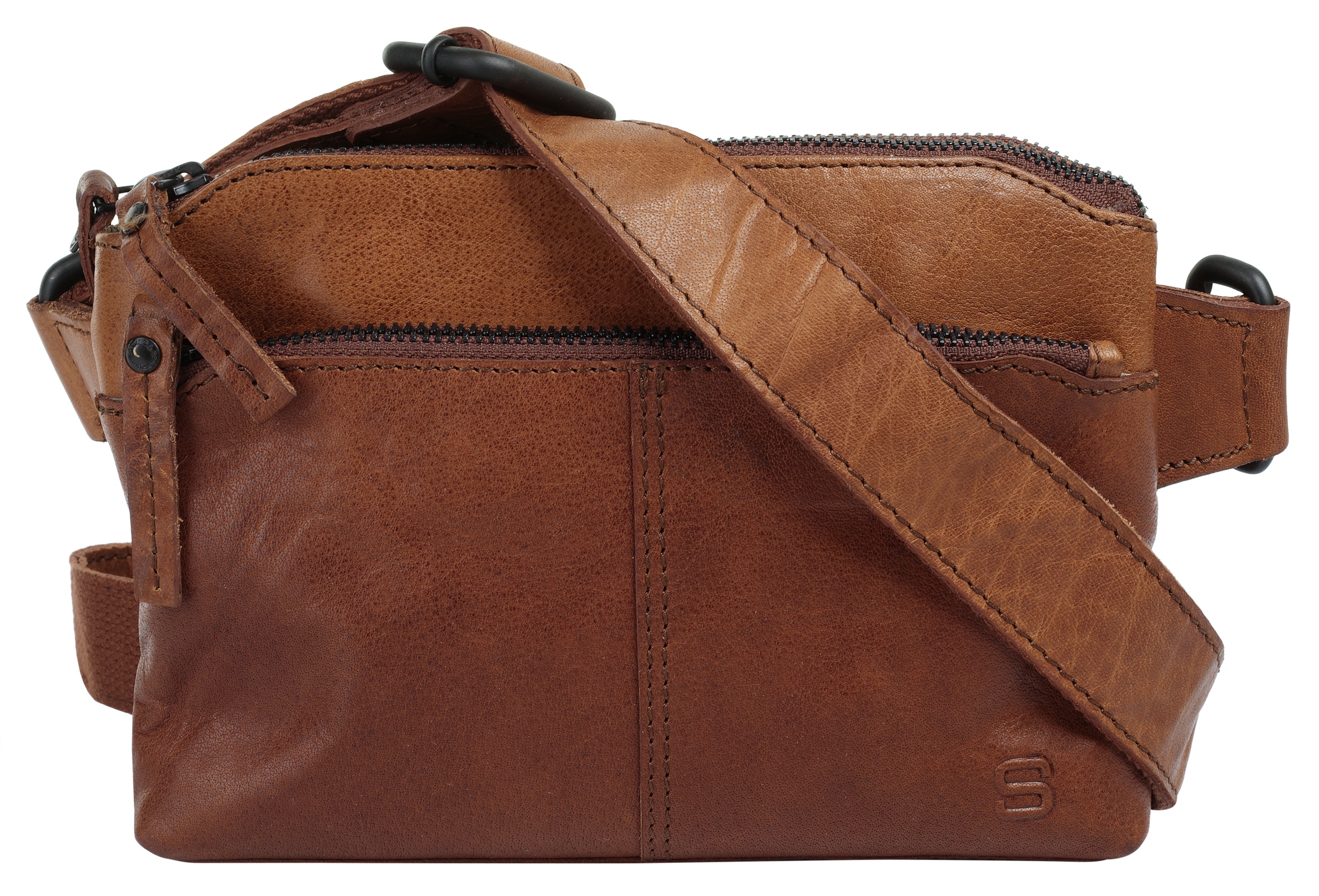 Spikes & Sparrow Gürteltasche echt Leder