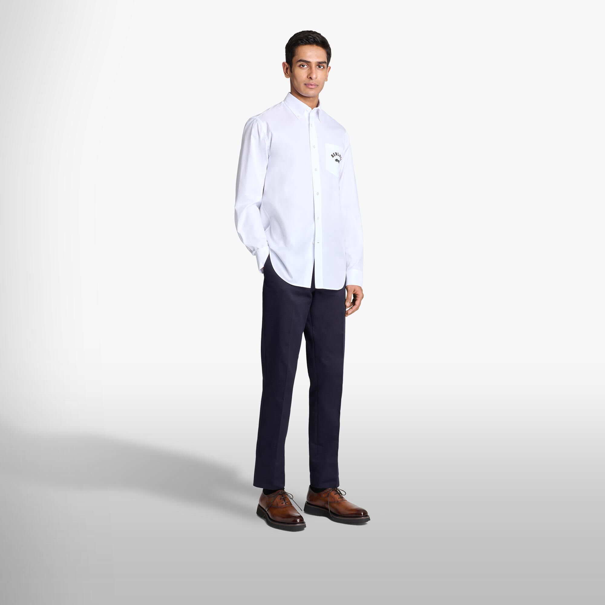 Chemise Alessandro Avec Poche Logo