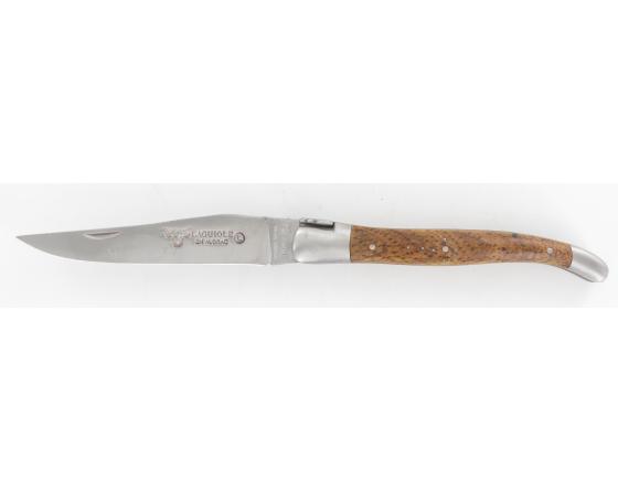 Laguiole 12 cm Bois Herbe (Bois Australien) Couteau de poche par Laguiole en Aubrac