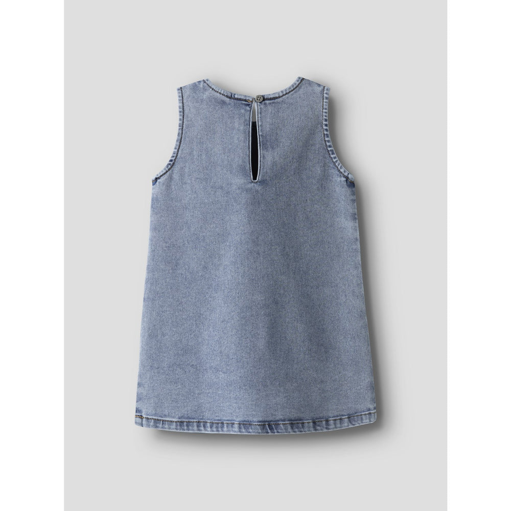 Køb Name It Medium Blue Denim Nmfamelia Sl Dnm Kjole 2188-Gy T