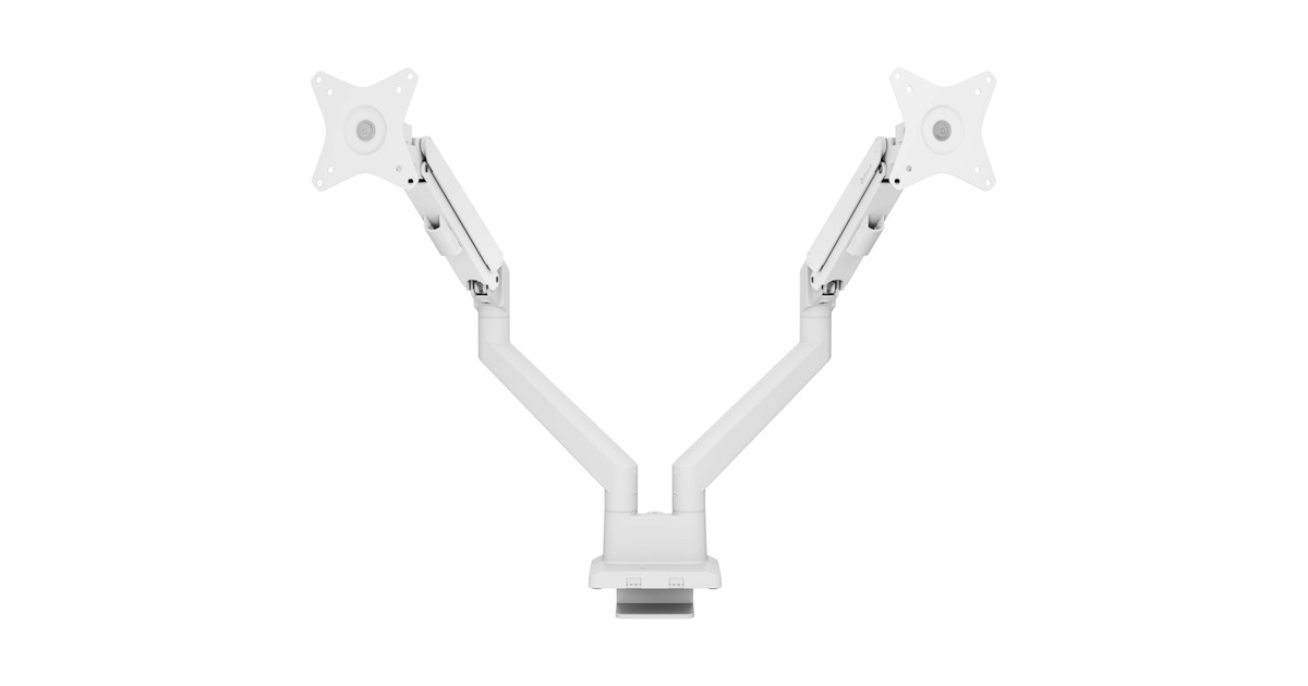 ArozziAlzare Neo Duo - Gas Spring Monitor Arm - White monitorarm  (Wit)