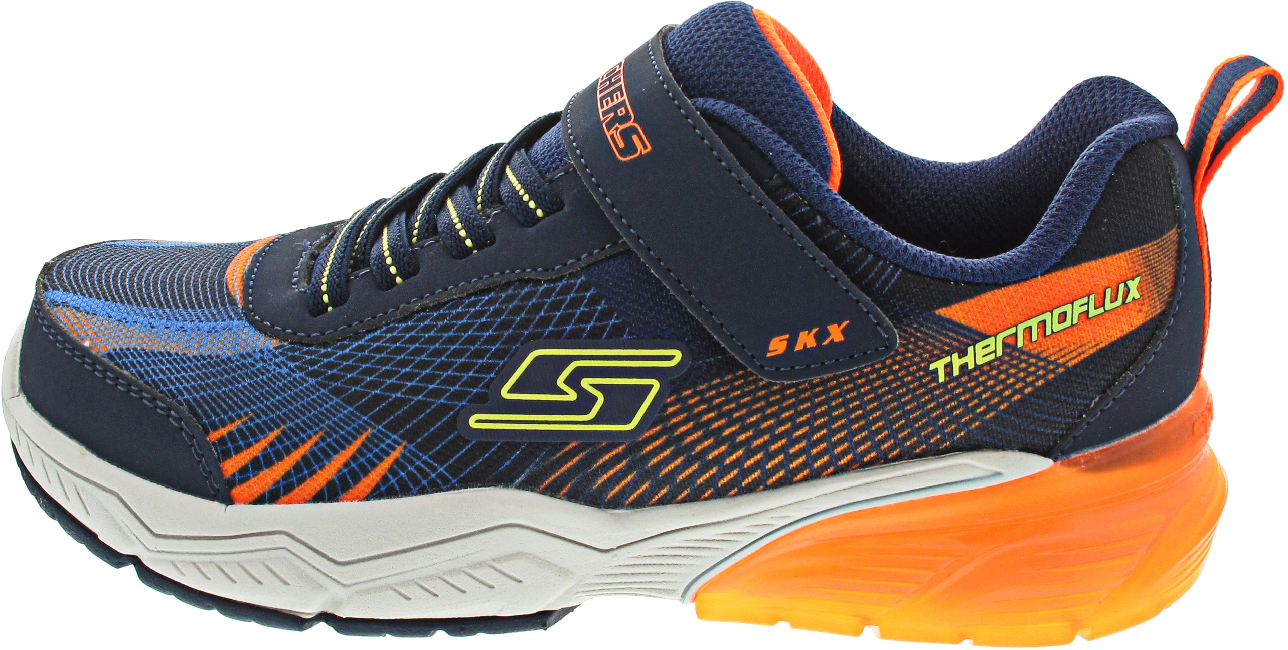 Skechers Thermoflux 2.0 Sneaker Klett blau