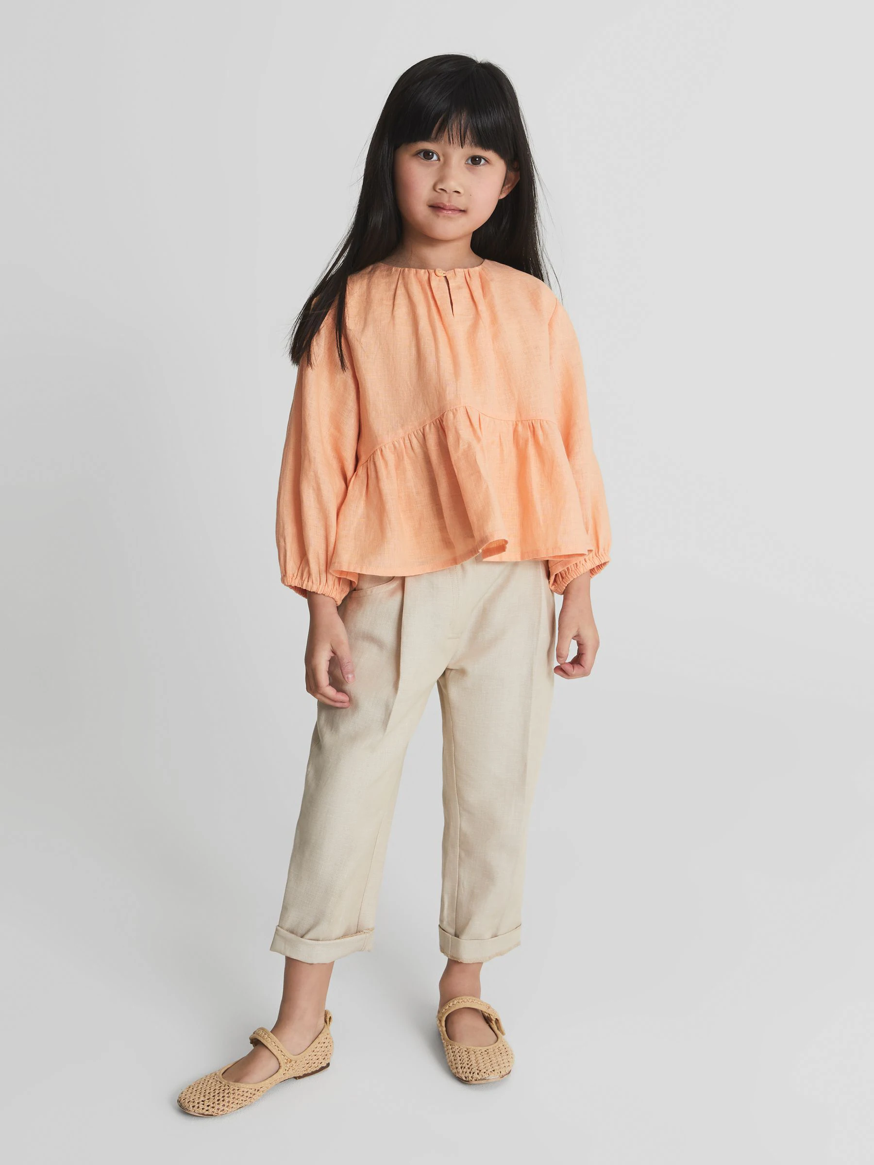 Reiss - Lee Junior - Blouse met lange mouwen