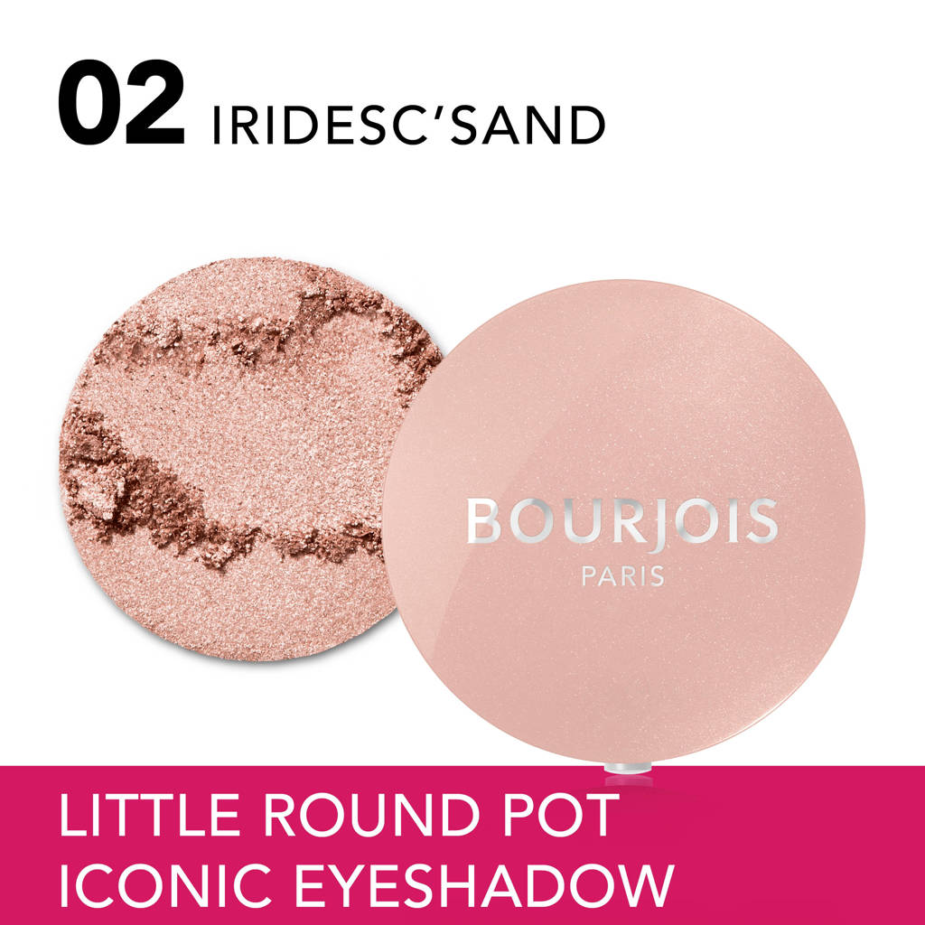 Super gave kleurLittle Round Pot oogschaduw- 002 Ridesc'Sand