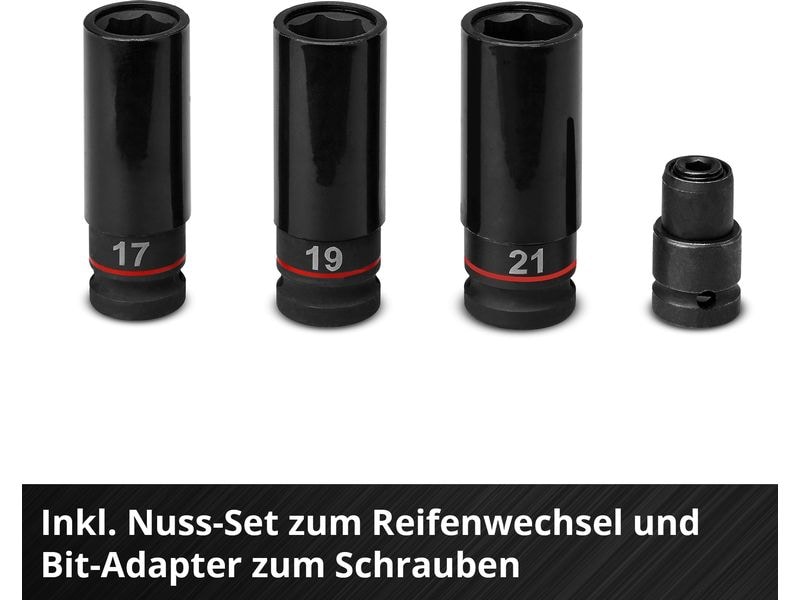 Einhell Professional Akku-Schlagschrauber IMPAXXO 18/400 So Akkubetriebener 18 V Power-X-Change Schlagschrauber