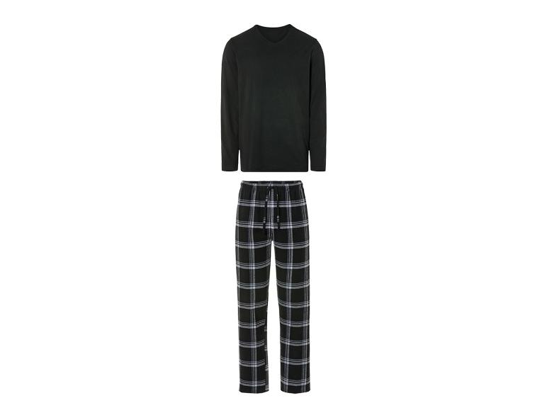 Heren flanellen pyjama