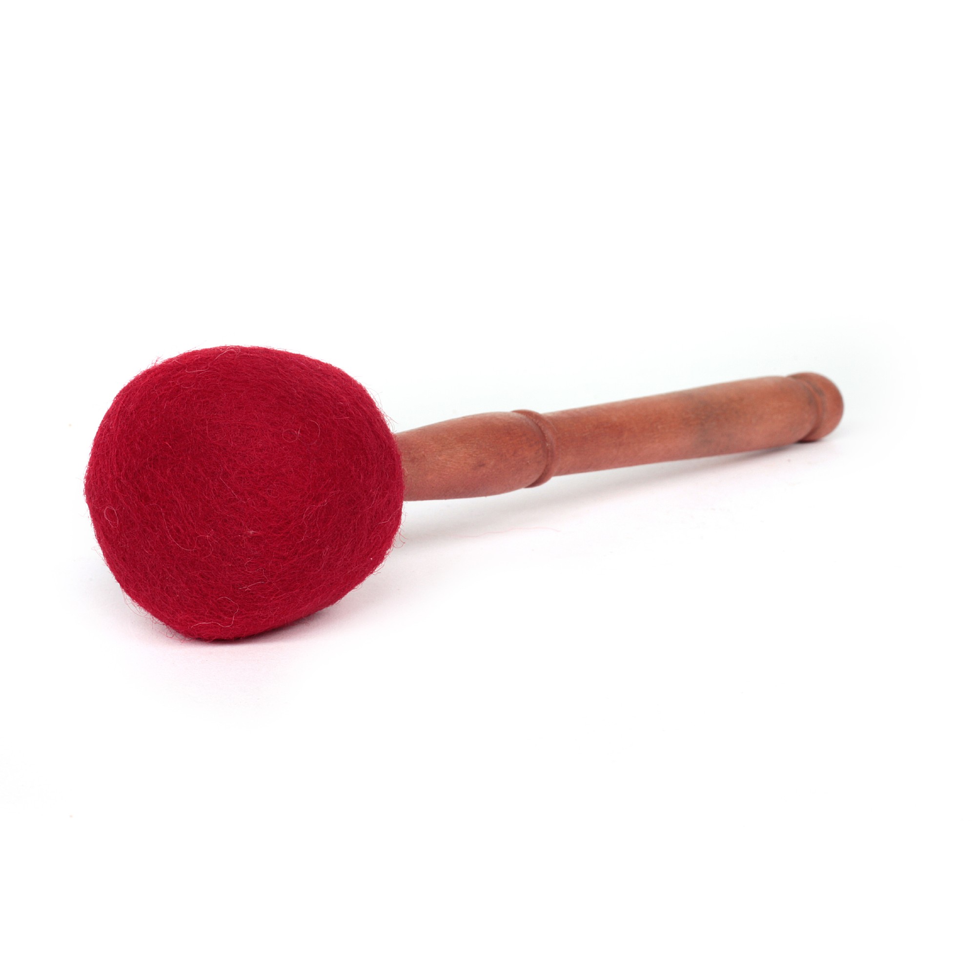 Gongschlegel 'Mallet', rot, braun, Ø 5,5 cm, H 24 cm günstig bestellen