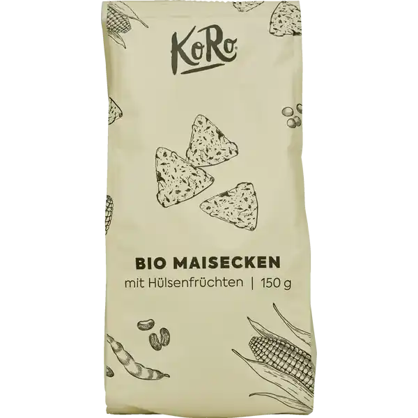 Bio Maisecken mit Hülsenfrüchten