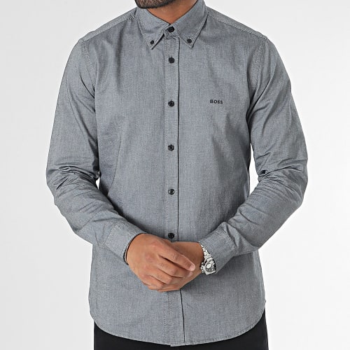 Chemise Manches Longues Rickert 50489341 Gris Chiné