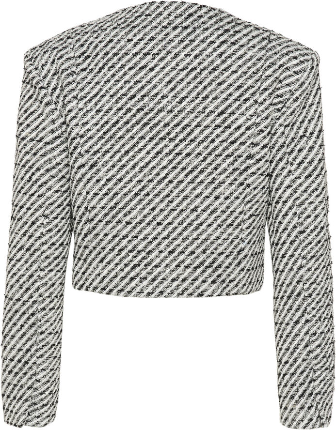 Gestuz AmilinaGZ jacket Blacknwhite lurex twill