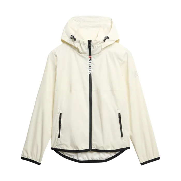 Superdry Hooded Logo Windbreaker Jas Dames