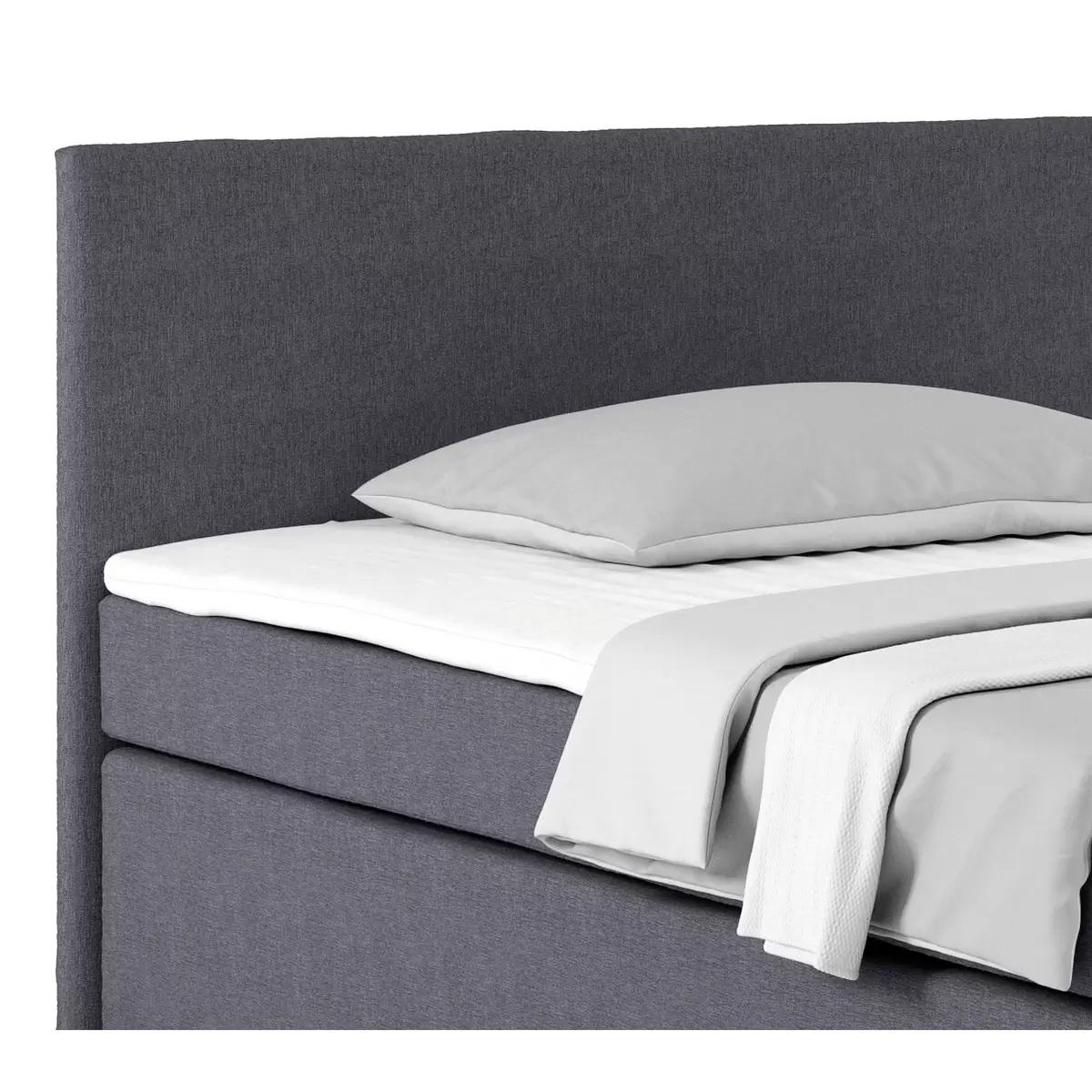 Boxspringbett Nero 140 x 200 Anthrazit