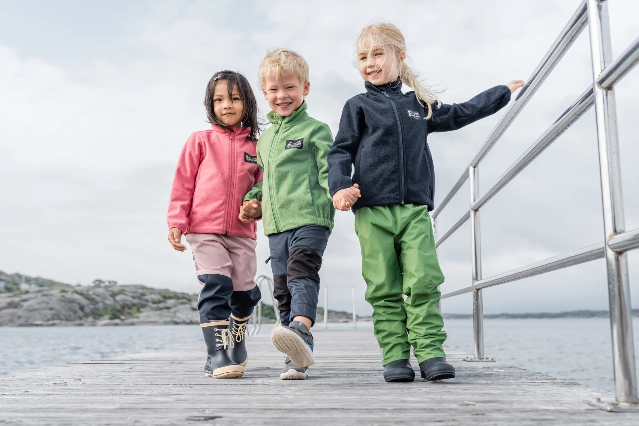 Didriksons Kids' Muskot Jacket Dusty Azalea