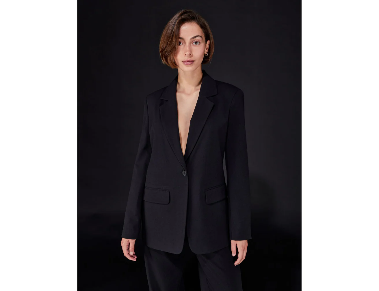 Veste blazer noire