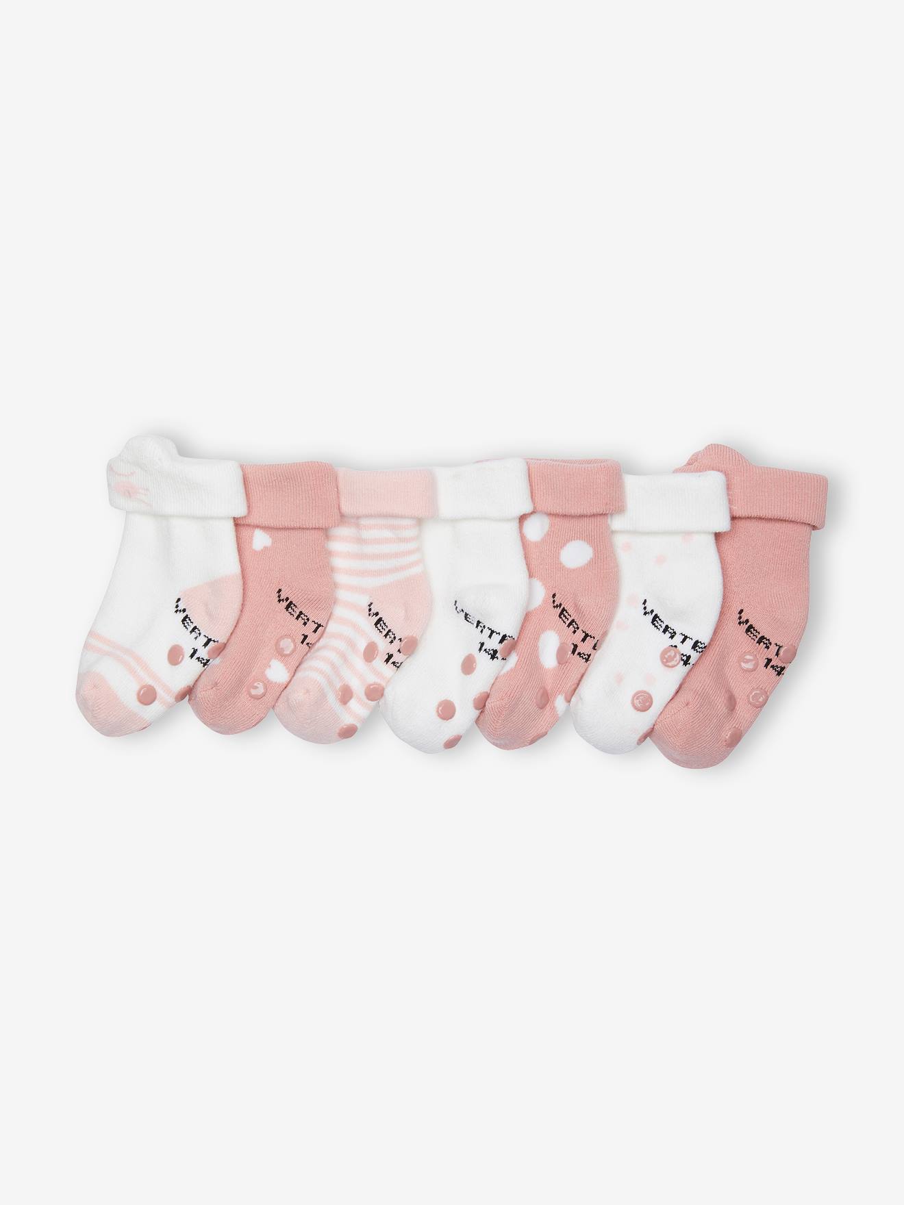 Pacote com 7 pares de meias 