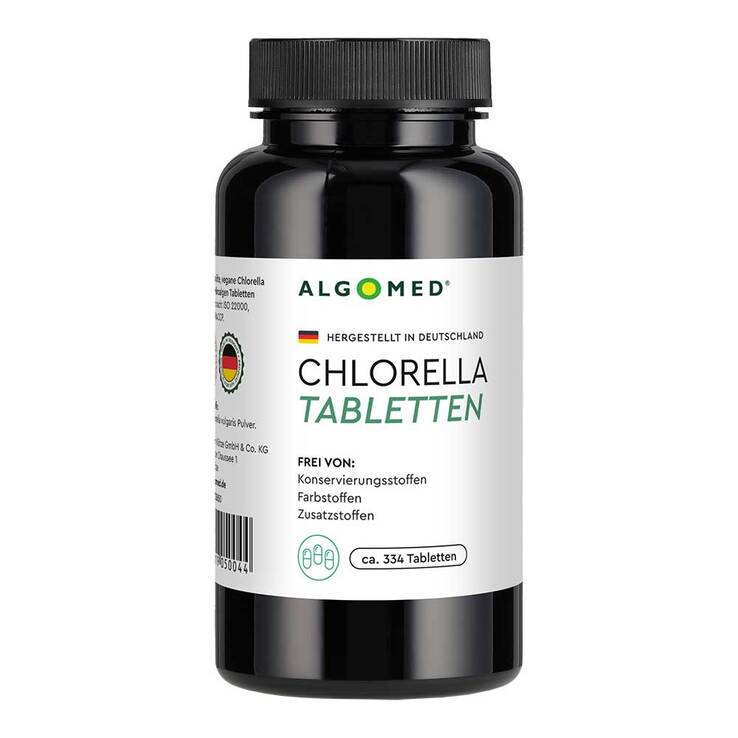 Algomed Chlorella Deutschland 100 g Tabletten, 334 St