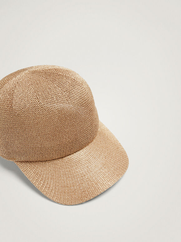 Gorro de tricô - Camelo