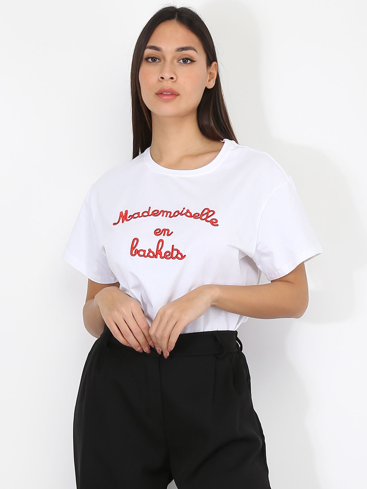 T-shirt brodé 