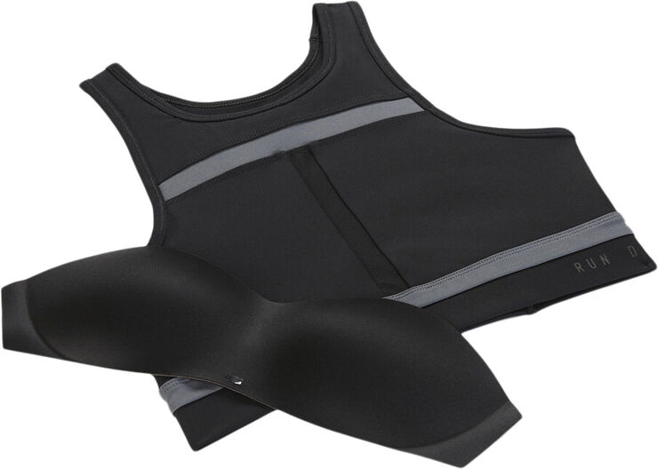 Nike Dri Fit Run Division Medium Support Sports Bh Sort
