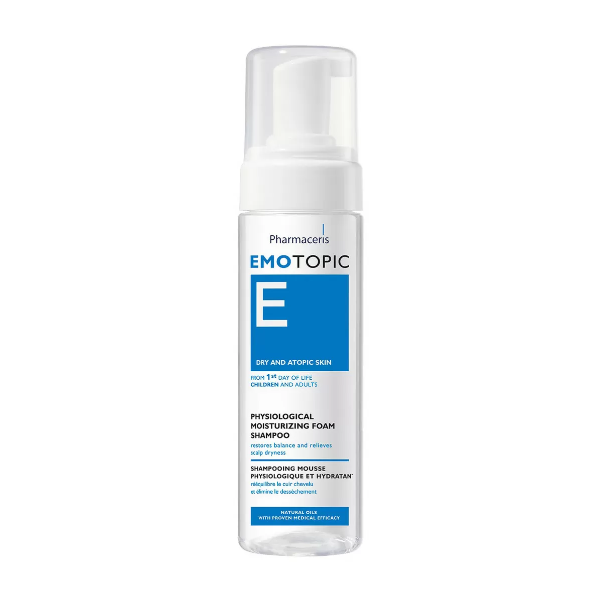 Pharmaceris E Emotopic Physiological Moisturizing Foam Shampoo - 200 ml.