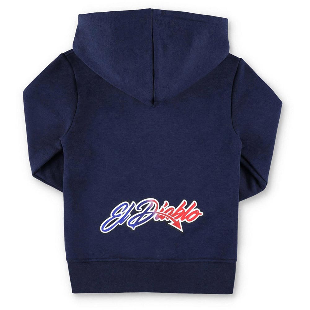 Fabio Quartararo - Sweat zippé à capuche enfant FQ20 Bleu / Rouge