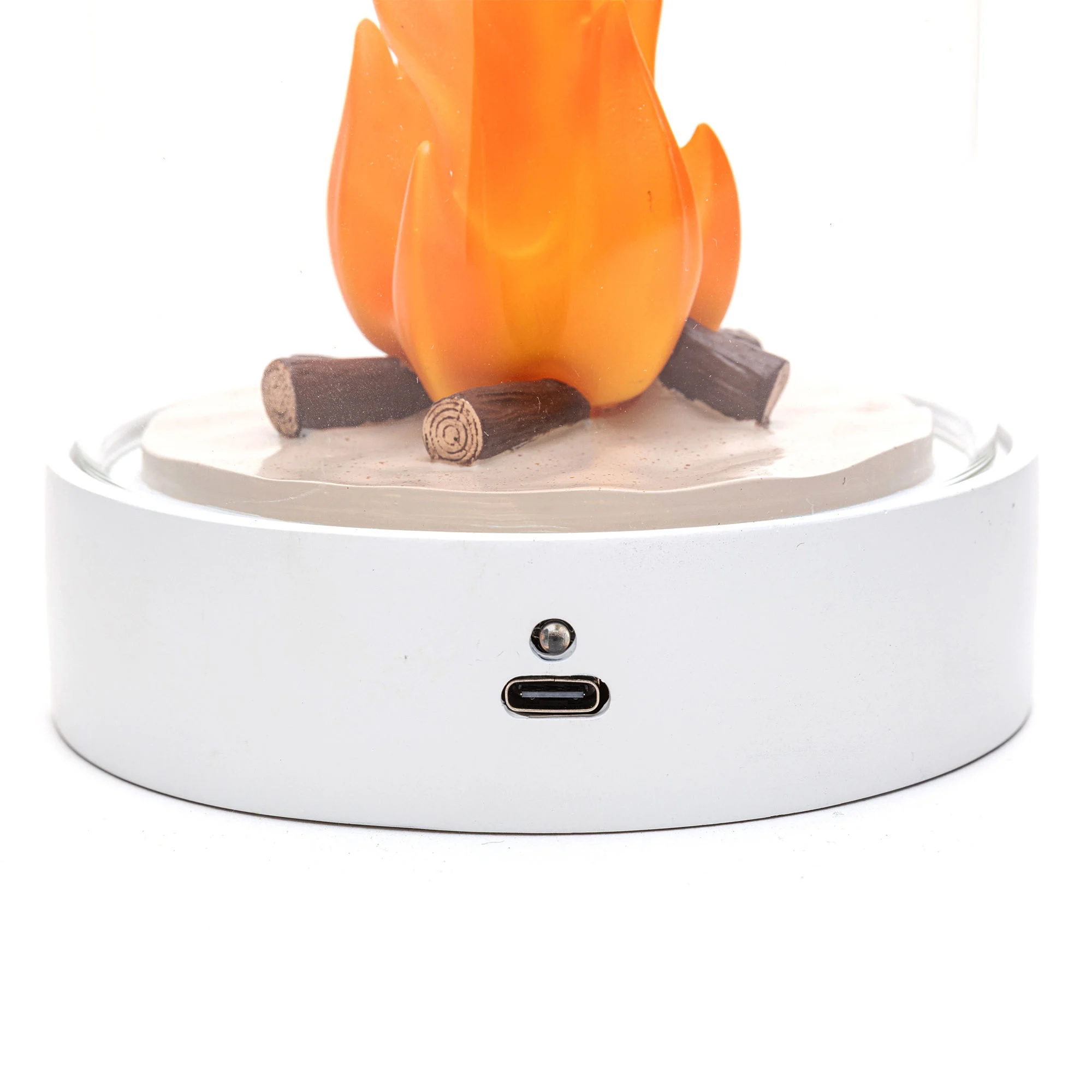 MY LITTLE CORNER LED - Lampe de table verre | Orange