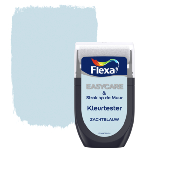 Flexa Strak op de muur Kleurtester Zachtblauw mat 30ml